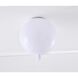 Canada LED 11.8 inch White Flush Mount Ceiling Light