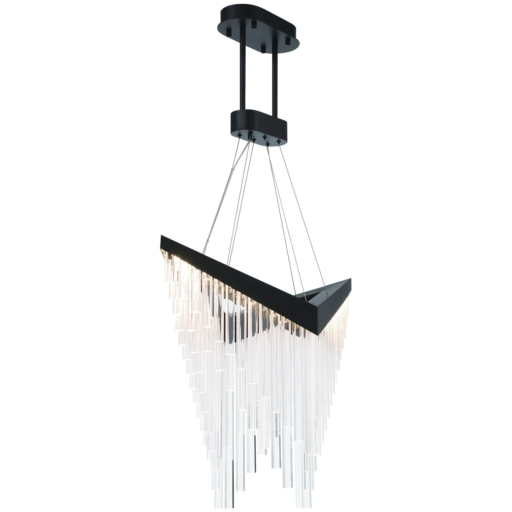 Vivien 1 Light 16 inch Black Chandelier Ceiling Light