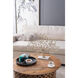 Anita Gold Finished Aluminum with White Marble Base Décor