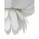 Marie Flanigan Sinclair LED 33.75 inch Plaster White Sculpted Chandelier Ceiling Light