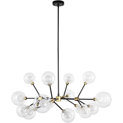 Andromeda LED 38.5 inch Gold Pendant Lamp Ceiling Light