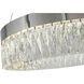 Canada LED 24 inch Chrome Chandelier Ceiling Light