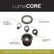 Hardy Island Flat Top 12v 12.00 watt Bronze Landscape Well Light in 3000K, Variable Output