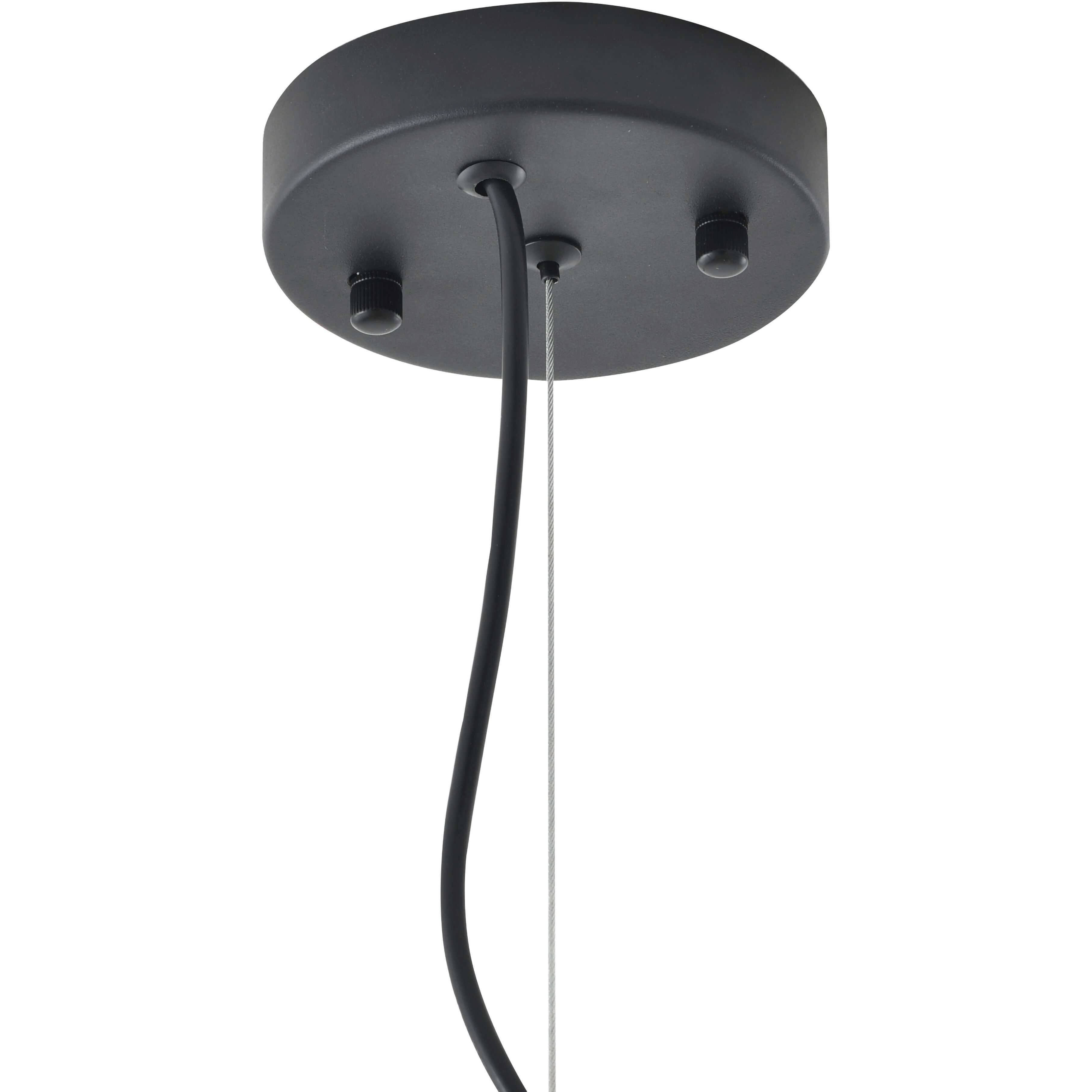 Canada 8 Light 37.4 inch Black and White Chandelier Ceiling Light