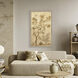 Chinoiserie on Gold I Brown and Beige and Metallic Framed Art, The Studio
