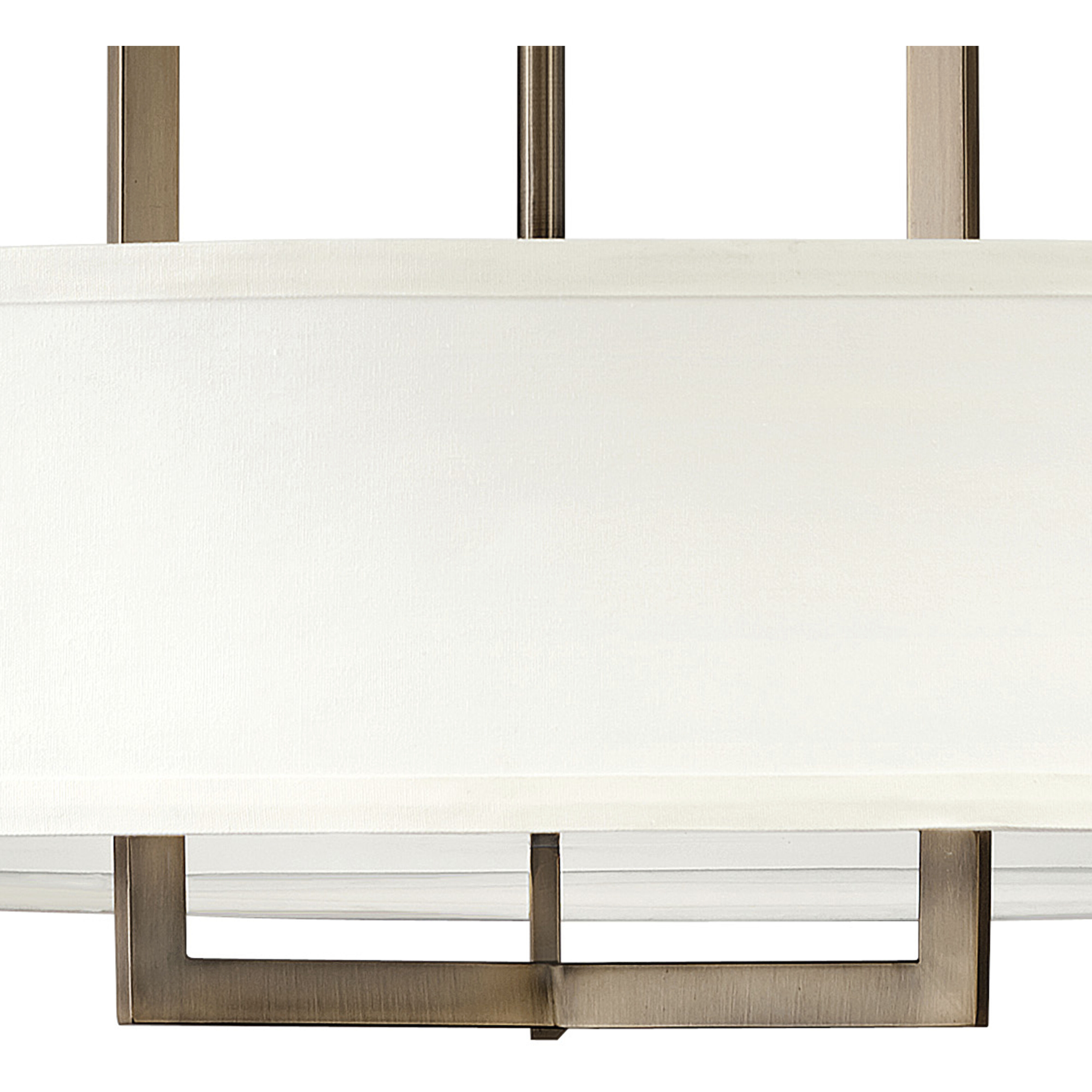 Hampton 9 Light 40 inch Brushed Bronze Indoor Chandelier Ceiling Light