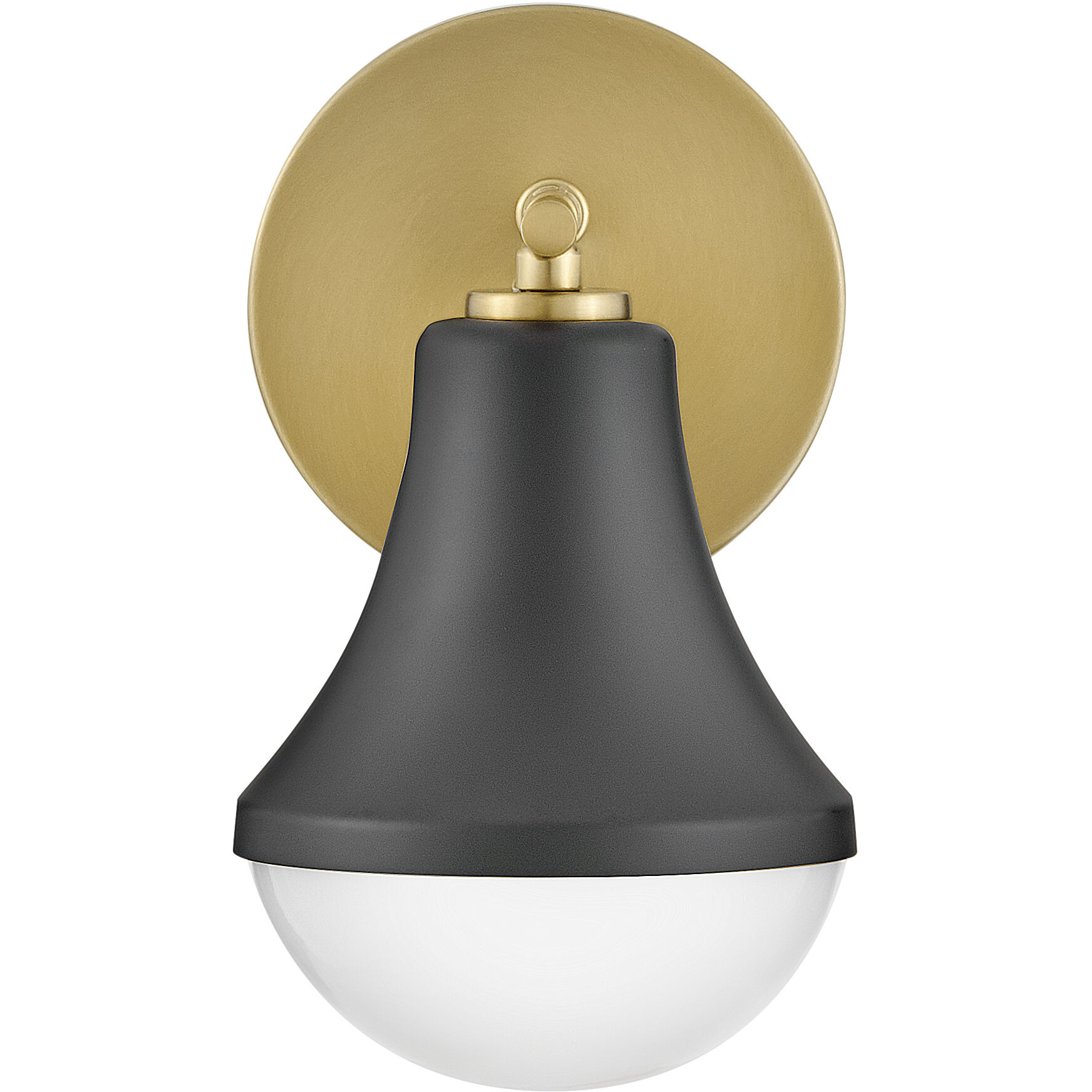 Haddie LED 7.25 inch Black Bath Light Wall Light
