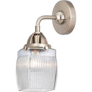 Nouveau 2 Colton LED 6 inch Brushed Satin Nickel Sconce Wall Light