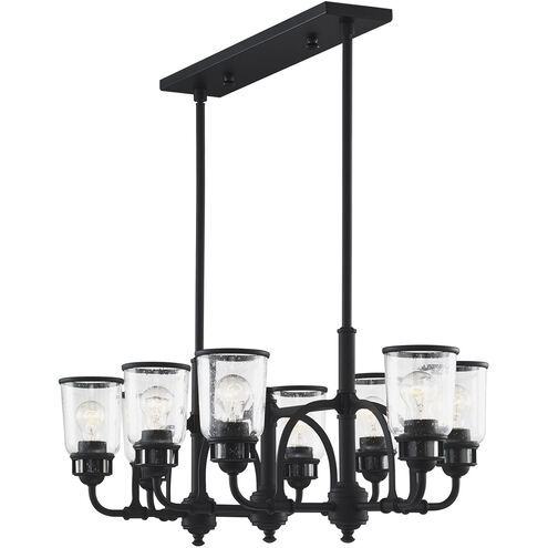 Lawrenceville 8 Light 21 inch Black Chandelier Ceiling Light