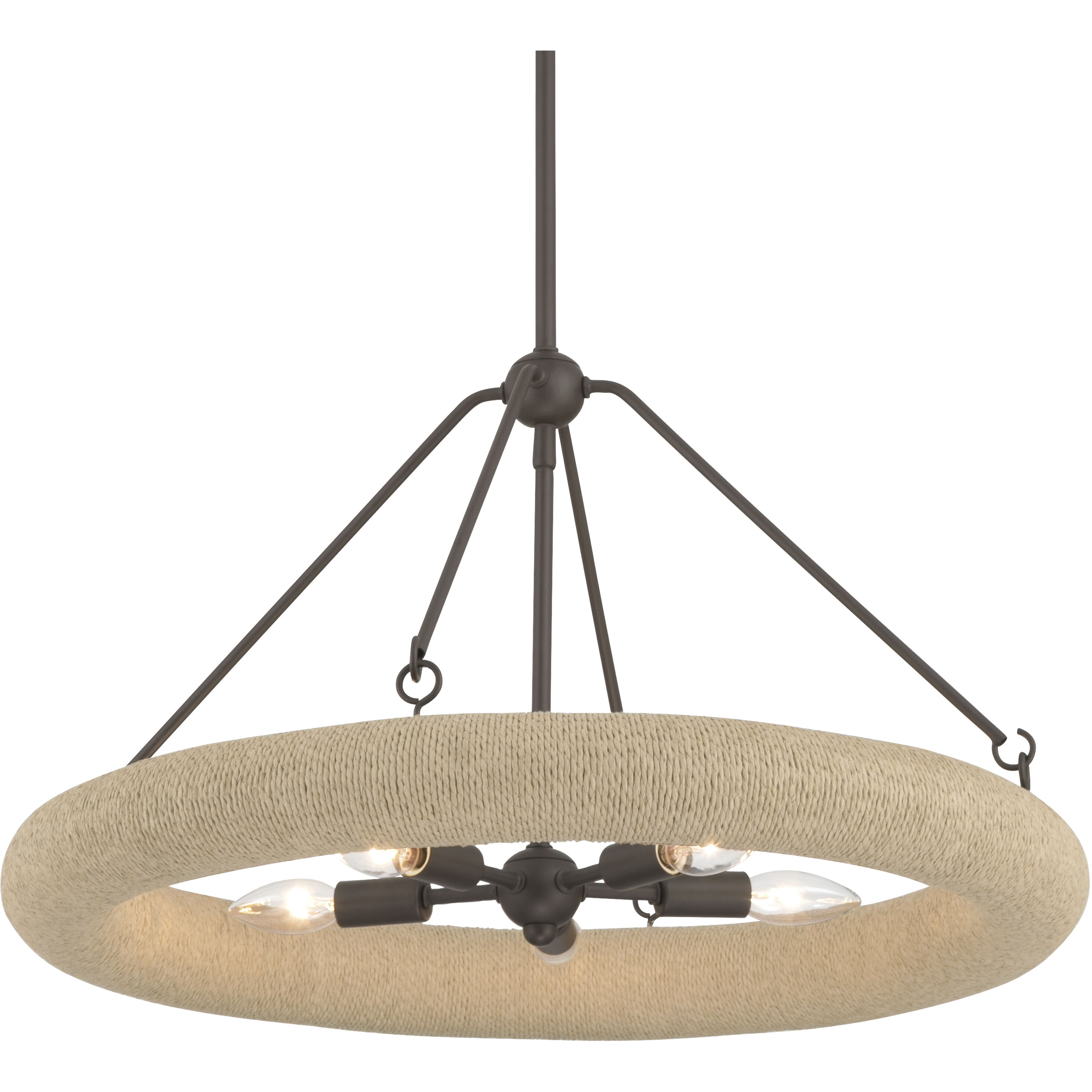 Aeris 5 Light 24 inch Dark Bronze Pendant Ceiling Light