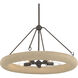Aeris 5 Light 24 inch Dark Bronze Pendant Ceiling Light