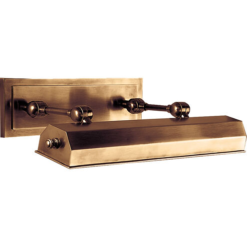 Chapman & Myers Dorchester2 80 watt 18 inch Antique-Burnished Brass Picture Light Wall Light
