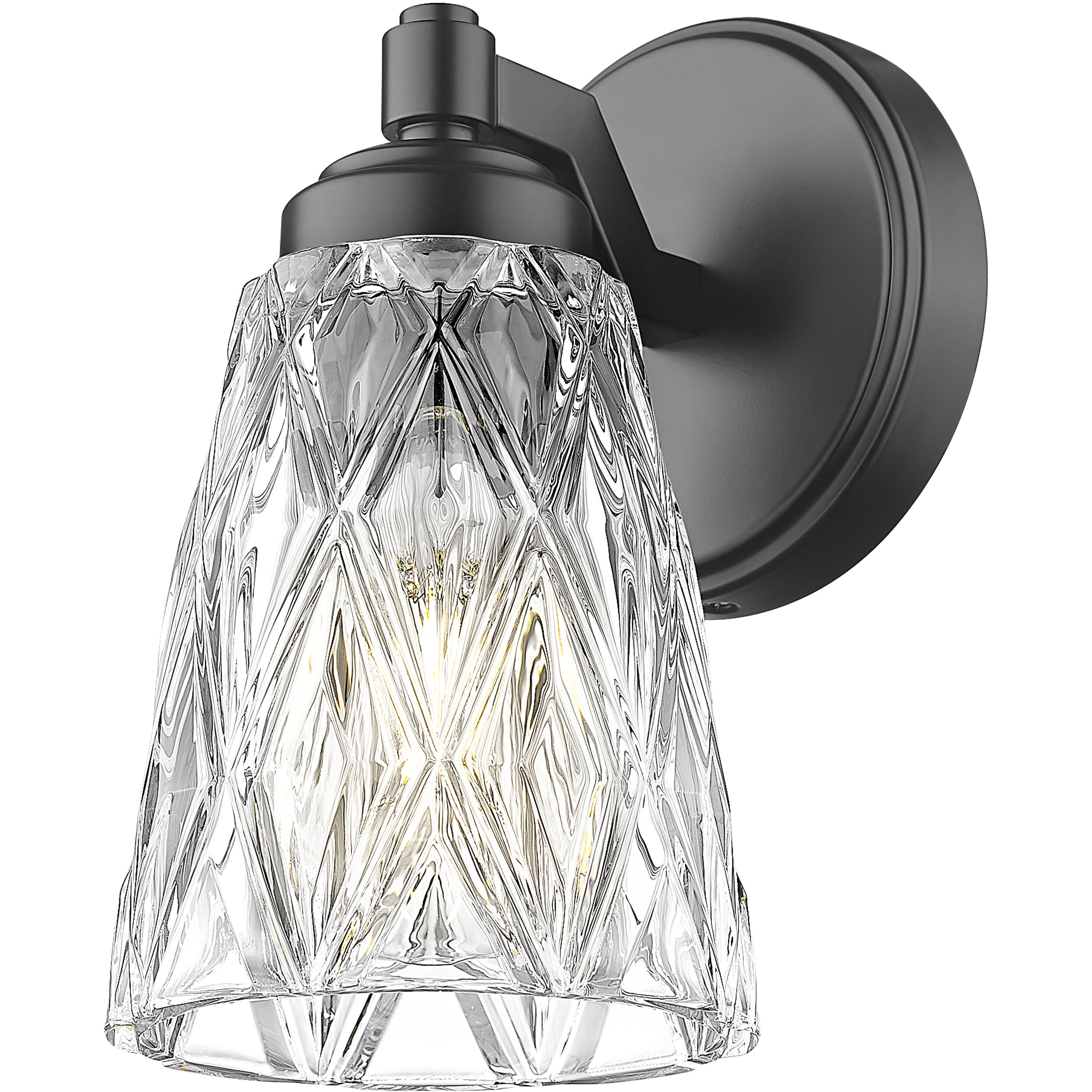 Andree Wall Sconce Wall Light in Matte Black