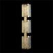 Claritas 3 Light 6.25 inch Polished Brass Wall Sconce Wall Light