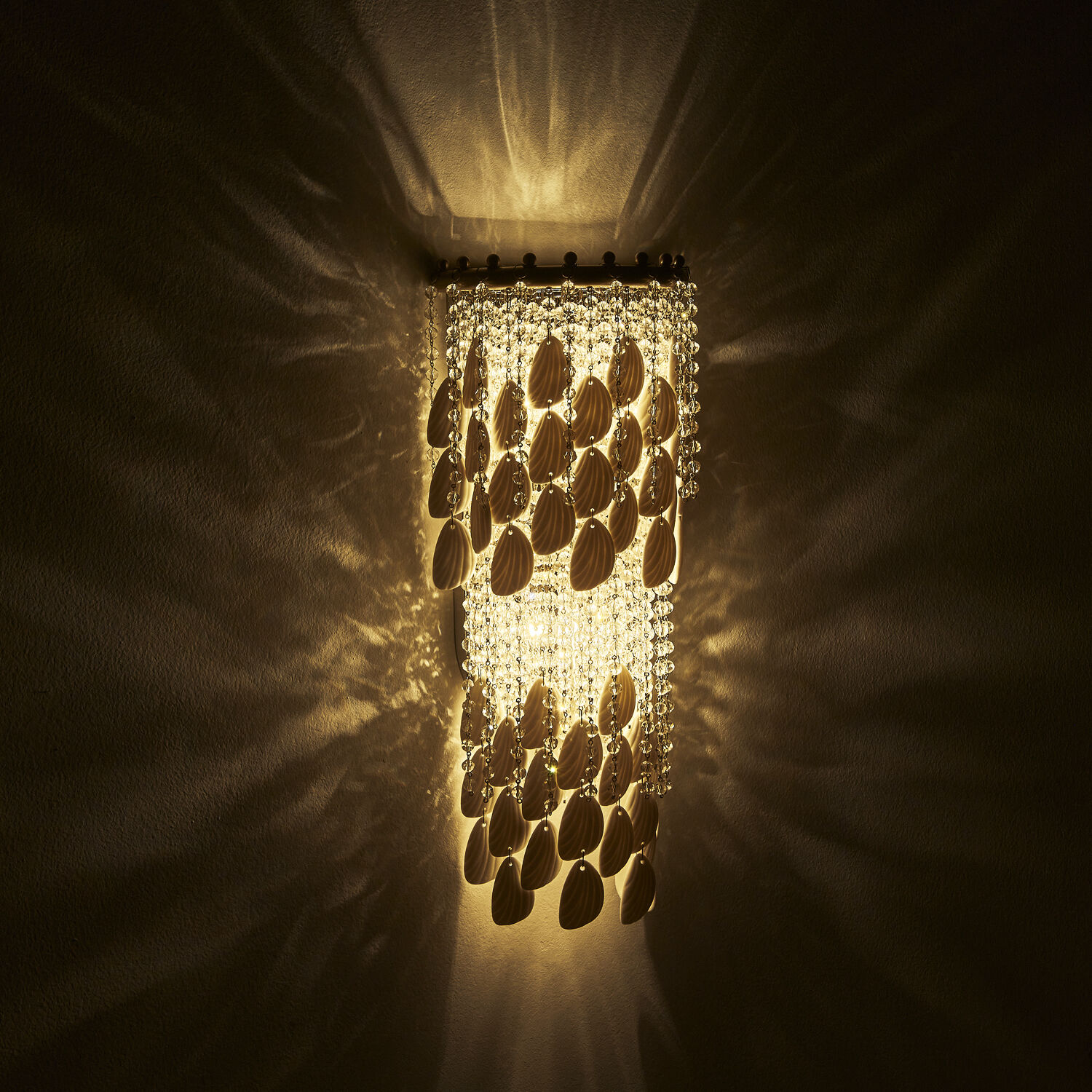 Farfalle 2 Light 8.75 inch Brushed Champagne Gold Wall Sconce Wall Light