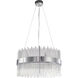 Canada 14 Light 24 inch Chrome Chandelier Ceiling Light