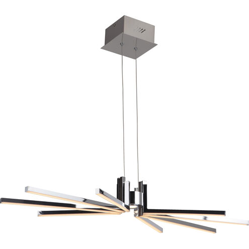 Pinnacle LED 15 inch Chrome Chandelier Ceiling Light