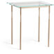 Senza 25.1 X 22 inch Soft Gold Side Table