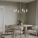 Mack 6 Light 34 inch Brushed Nickel Chandelier Ceiling Light