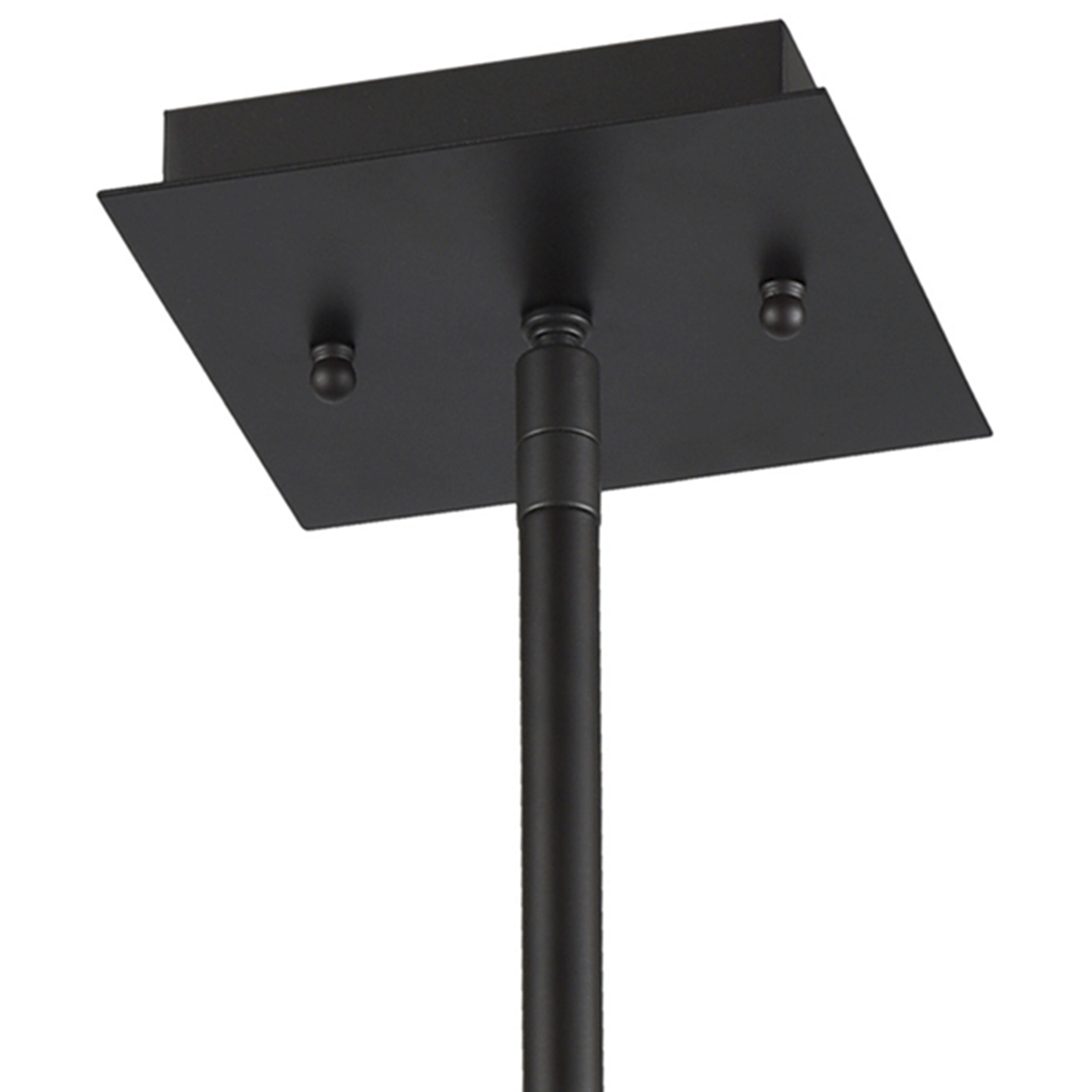 Williamsport 6 Light 14 inch Oil Rubbed Bronze Chandelier Ceiling Light