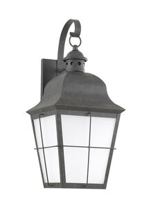 Chatham 1 Light 21 inch Oxidized Bronze Outdoor Wall Lantern, Large