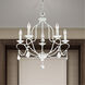 Chesterfield 5 Light 22 inch Antique White Chandelier Ceiling Light