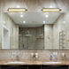 Procyon 24 inch Antique Brass Bathroom Vanity Light Wall Light