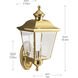 Bay Shore 1 Light 16 inch Polished Brass Outdoor Wall, Medium