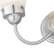 Clarence 2 Light 11.75 inch Brushed Nickel Bath Vanity Wall Light