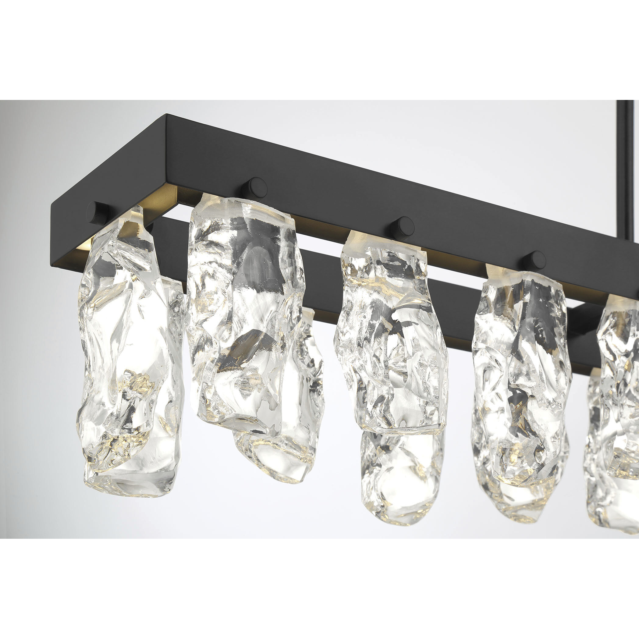 Artic Glacier LED 47.75 inch Coal Island Light Ceiling Light