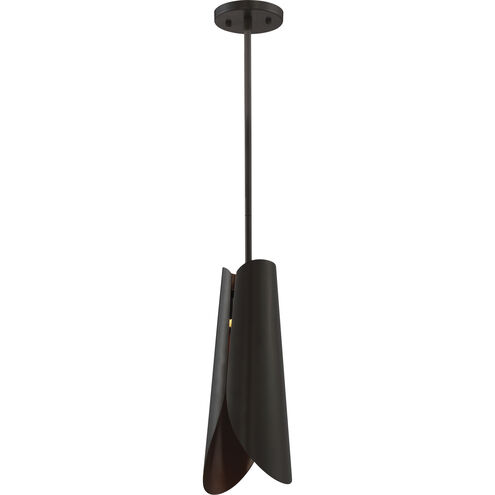 Thorn LED 6.5 inch Bronze and Copper Accents Pendant Ceiling Light
