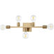 Attune Vanity Light Wall Light in Burnished Brass