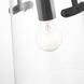 Drew & Jonathan Crofton 1 Light 7.75 inch Midnight Black Pendant Ceiling Light, Small