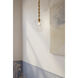 Elyric 1 Light 9.75 inch Legacy Brass Mini Pendant Ceiling Light