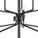 Saginaw 10 Light 34 inch Matte Black Chandelier Ceiling Light