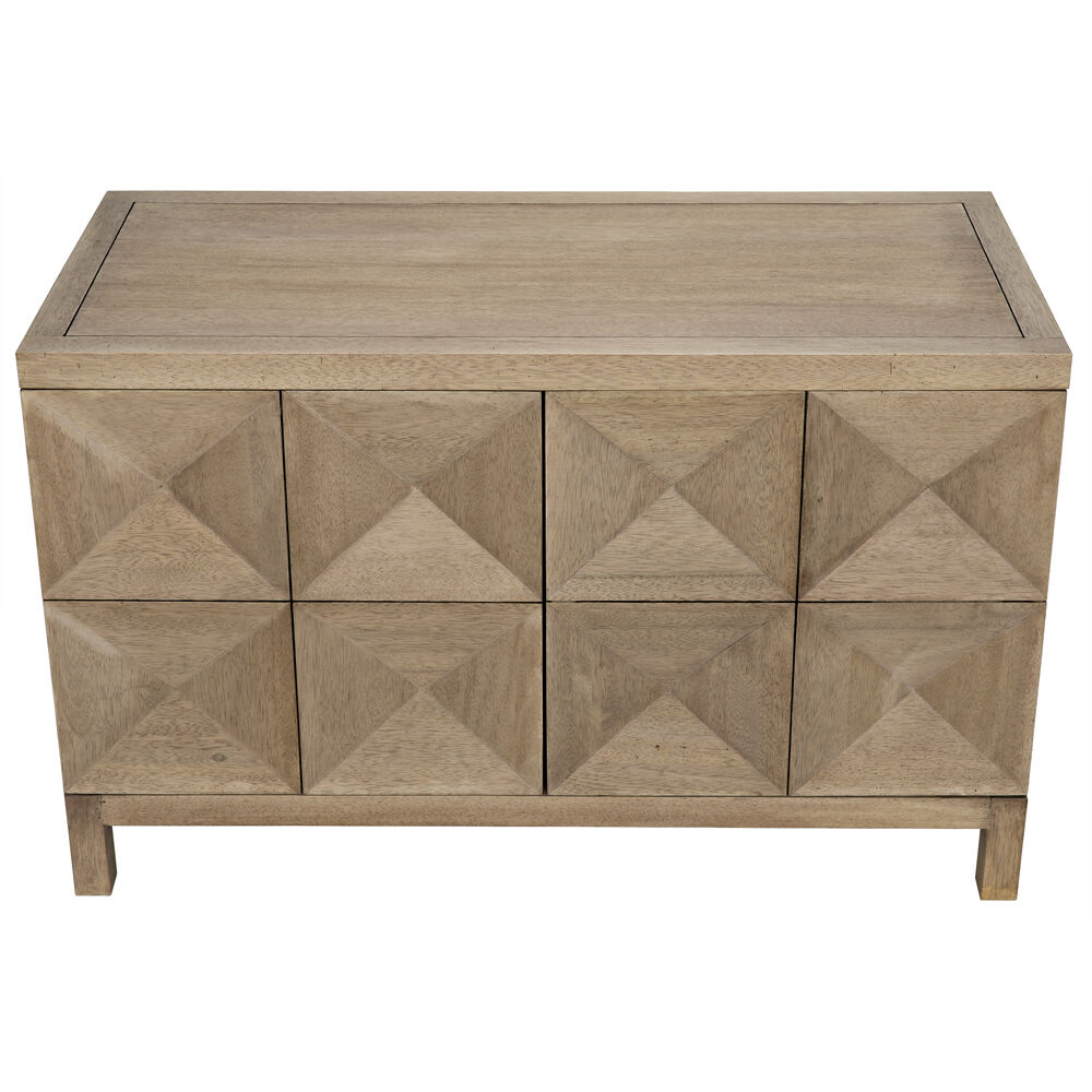 Quadrant 52 X 23 inch Washed Walnut Sideboard, 2 Door