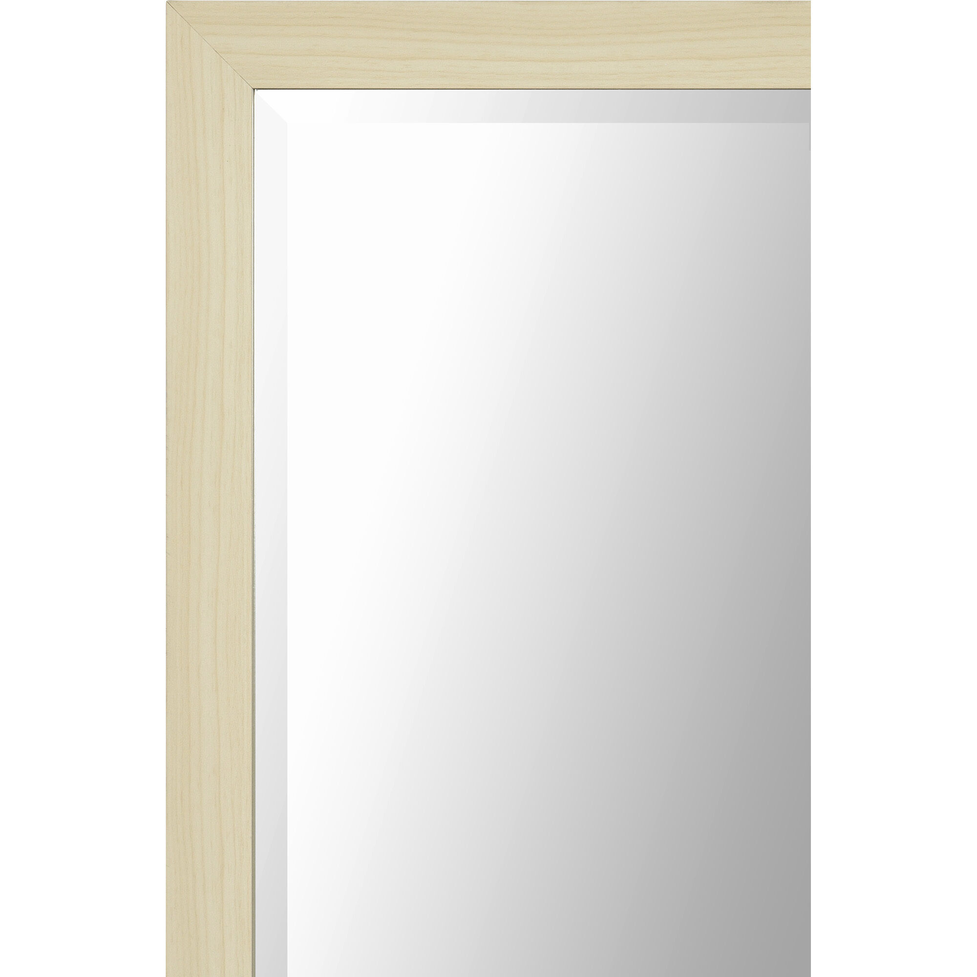 Armelle 36 X 24 inch Light Brown Wall Mirror