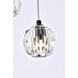 Eren 18 Light 19.7 inch Black Pendant Ceiling Light