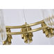 Canada 24 Light 31.5 inch Satin Brass Chandelier Ceiling Light