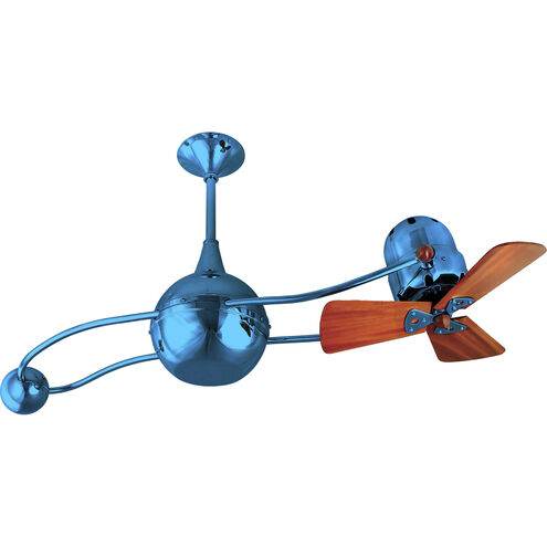 Matthews-Gerbar Brisa 2000 40 inch Light Blue with Mahogany Blades Ceiling Fan