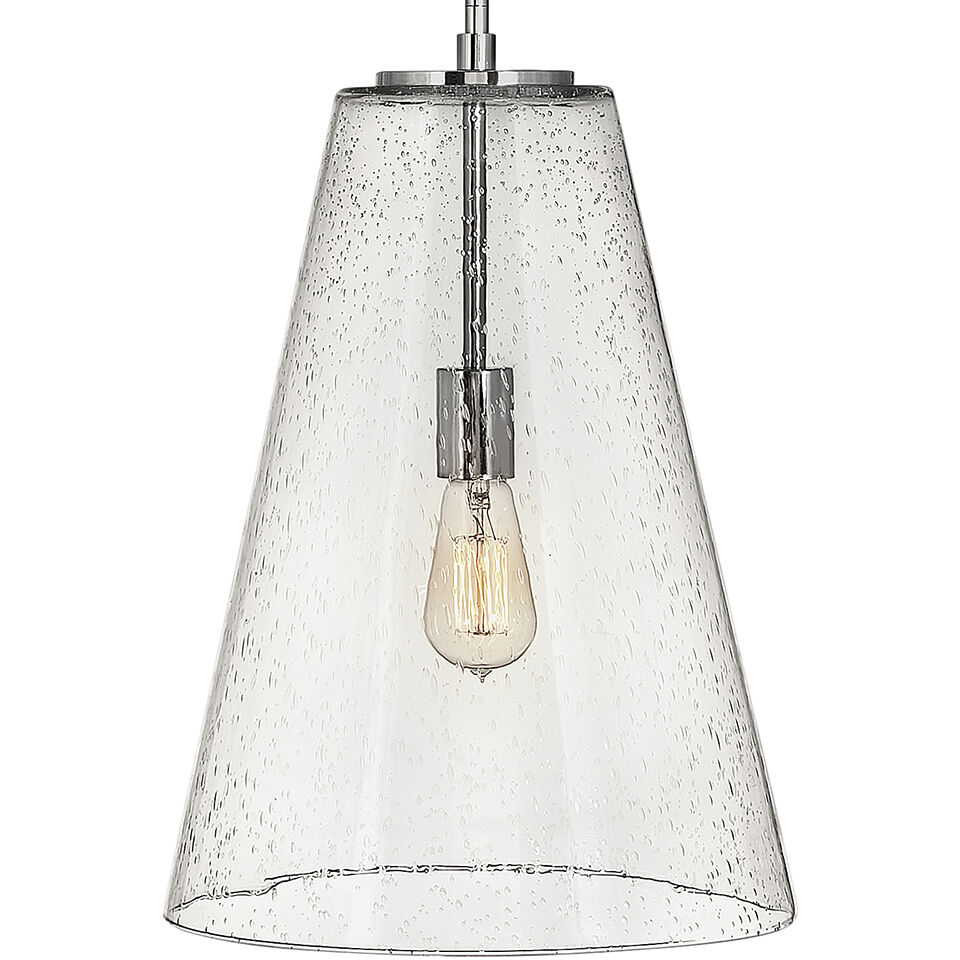 Vance 1 Light 13 inch Polished Nickel Indoor Pendant Ceiling Light