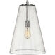 Vance 1 Light 13 inch Polished Nickel Indoor Pendant Ceiling Light