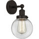 Beacon 1 Light 6.5 inch Oil Rubbed Bronze Sconce Wall Light
