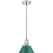 Yep Orwell Pendant Ceiling Light in Pewter, Pine Green, Small