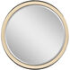 Thomas O'Brien Tricia 24 X 24 inch Matte White and Polished Nickel Illuminated Round Mirror