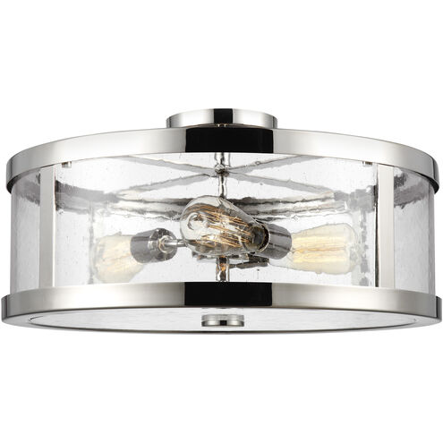 Sean Lavin Harrow 3 Light 19.63 inch Polished Nickel Semi-Flush Mount Ceiling Light