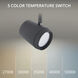 Ocularc 1 Light 120 Black H Track Fixture Ceiling Light