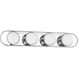 Amy 4 Light 16 inch Polished Nickel Bath and Vanity Wall Light