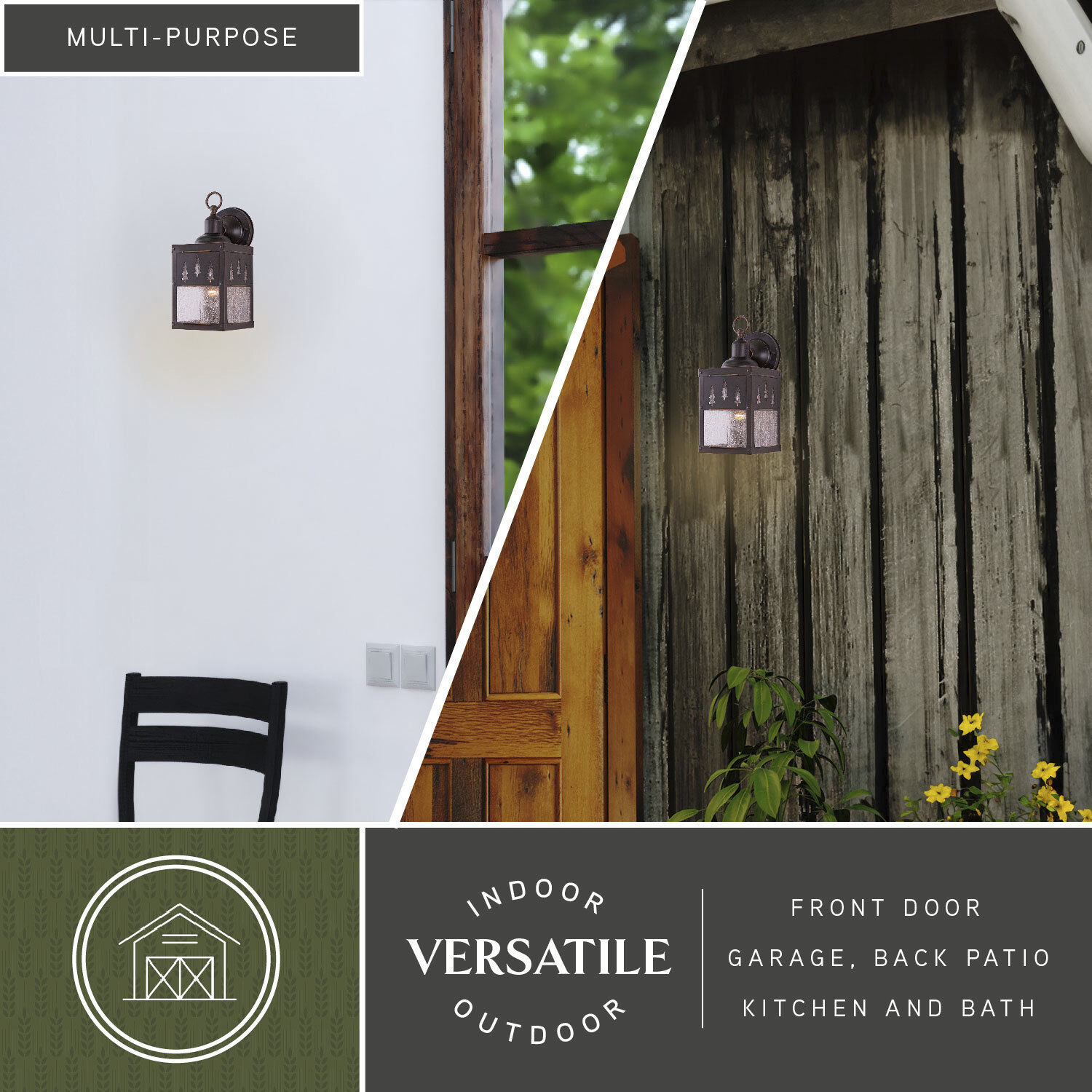 Yosemite LED 11.25 inch Burnished Bronze Outdoor Wall