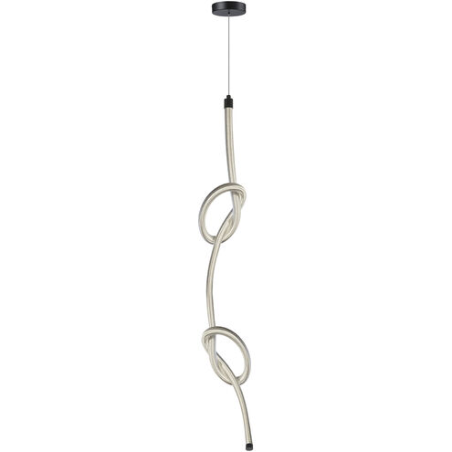 Roxanne LED 1 inch Matte Black Pendant Ceiling Light
